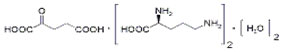 L-鸟氨酸 α-酮戊二酸(2:1)
